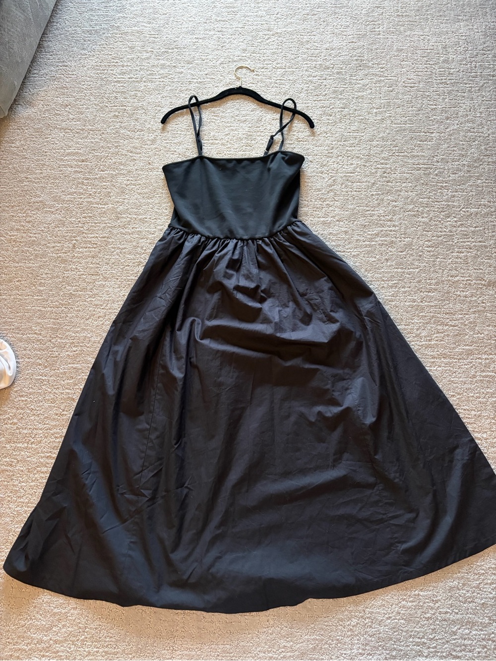 Black Spaghetti Strap Dress